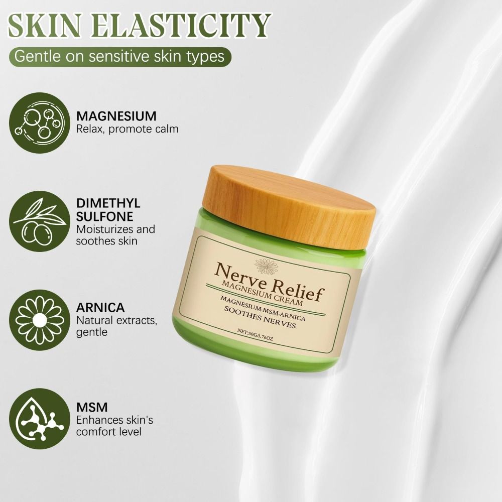 Skincare Ingredients - Натуральный магниевый крем с MSM и