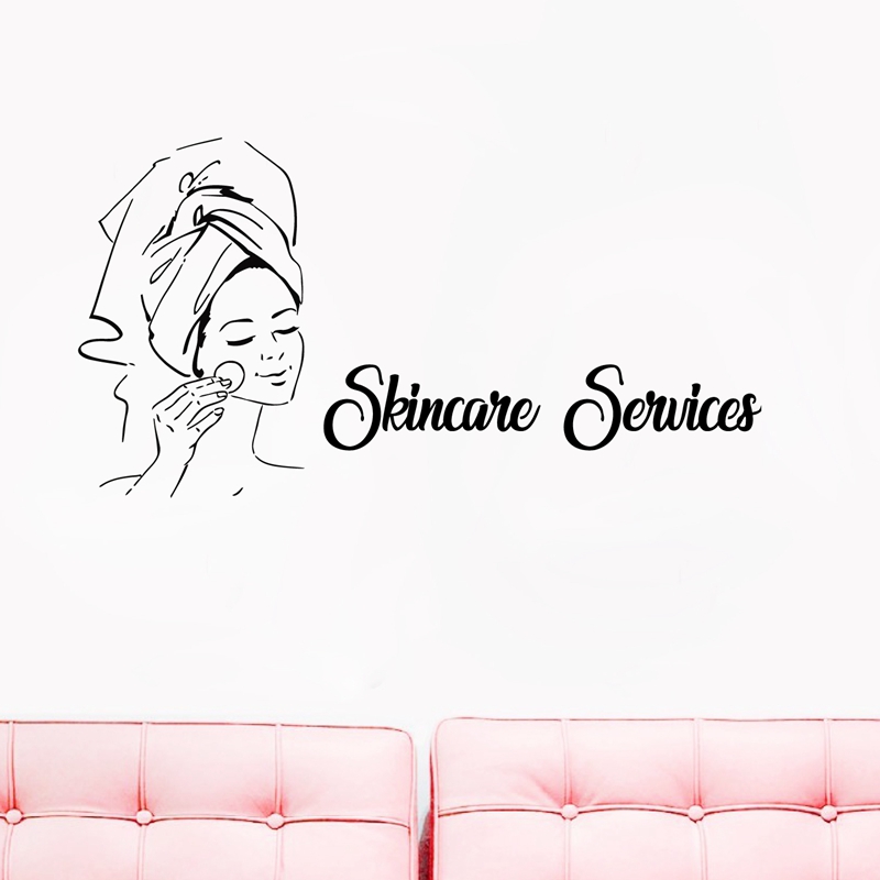Skincare Quote - Спа знак, лицевая цитата, массаж тела,