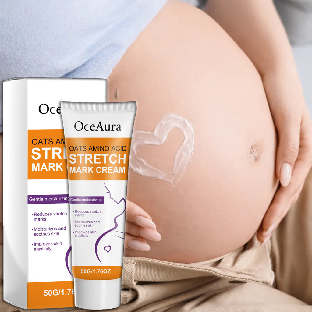 Skincare Oat - Крем для тела от растяжек, осветляющий,