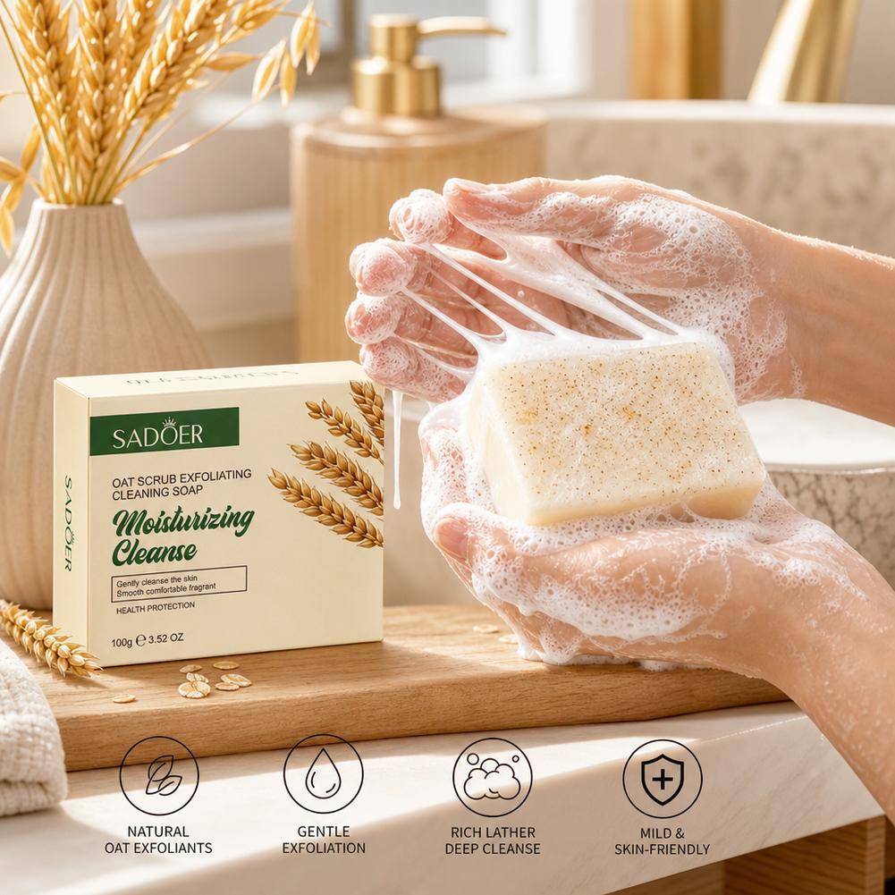 Овсяное отшелушивающее мыло дл – обзор и цена Skincare Oat