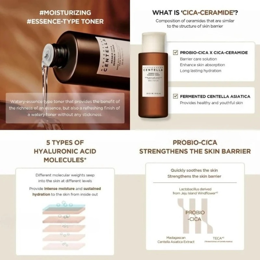 Серия Centella Probiotic: тоне – обзор и цена Probiotic Skin Toner